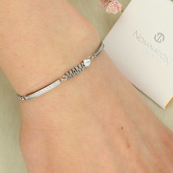 Bransoletka Nomination Family – MAMA Stalowa ze Srebrem i Cyrkoniami  028025004 (2).jpg